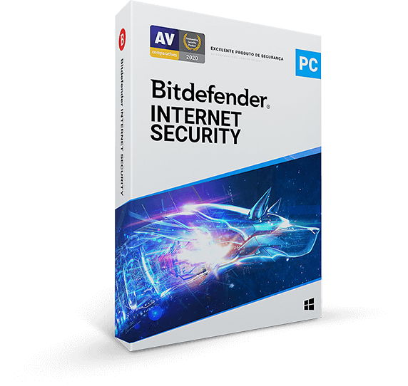 licença bitdefender internet security caixa box